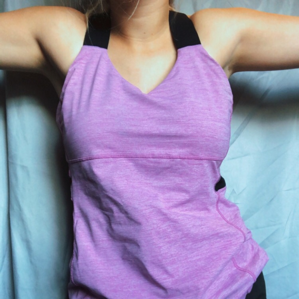 Purple Lululemon Tank Top